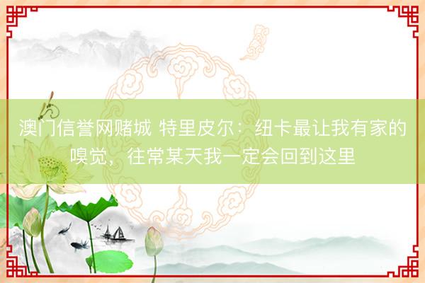 澳门信誉网赌城 特里皮尔：纽卡最让我有家的嗅觉，往常某天我一定会回到这里
